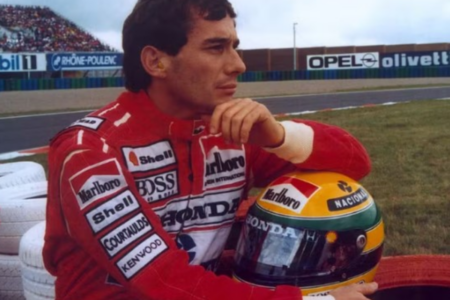 Piloto Ayrton Senna, retratado em série da Netflix (Foto: Divulgação)