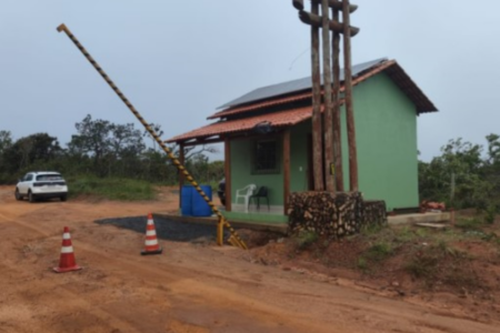 Guarita do Parque Estadua de Pirenópolis (Foto: Governo de Goiás)