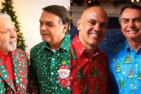 Elon Musk aparece ao lado de Alexandre de Moraes Vídeo de IA mostra confraternização de Natal entre Lula, Bolsonaro, Datena e Pablo Marçal