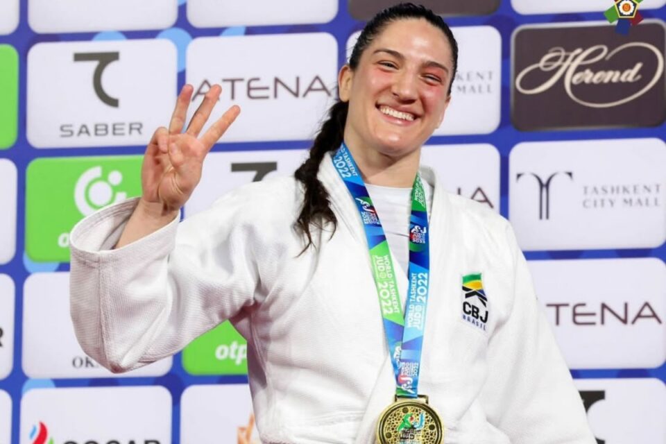 Mayra Aguiar foi tricampeã mundial de judô em sua carreira