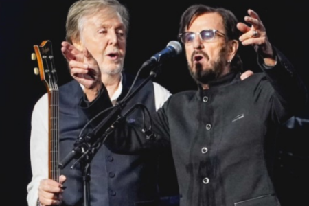 Ringo Starr e Paul McCartney (Foto: rede social X)