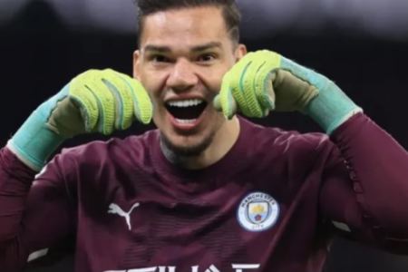 Goleiro Ederson, do Manchester City (Foto: Divulgação)