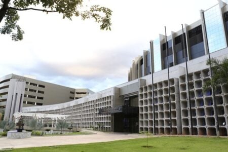 Fachada do Tribunal de Justiça de Goiás