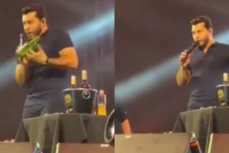 Murilo Huff expulsa homem de show após ser atingido por garrafa de vidro; vídeo Sertanejo comentou o caso nas redes sociais