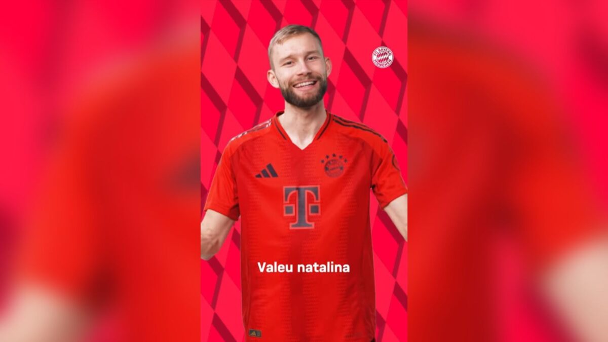 Mensagem natalina do Bayern. Foto: Reprodução/Instagram