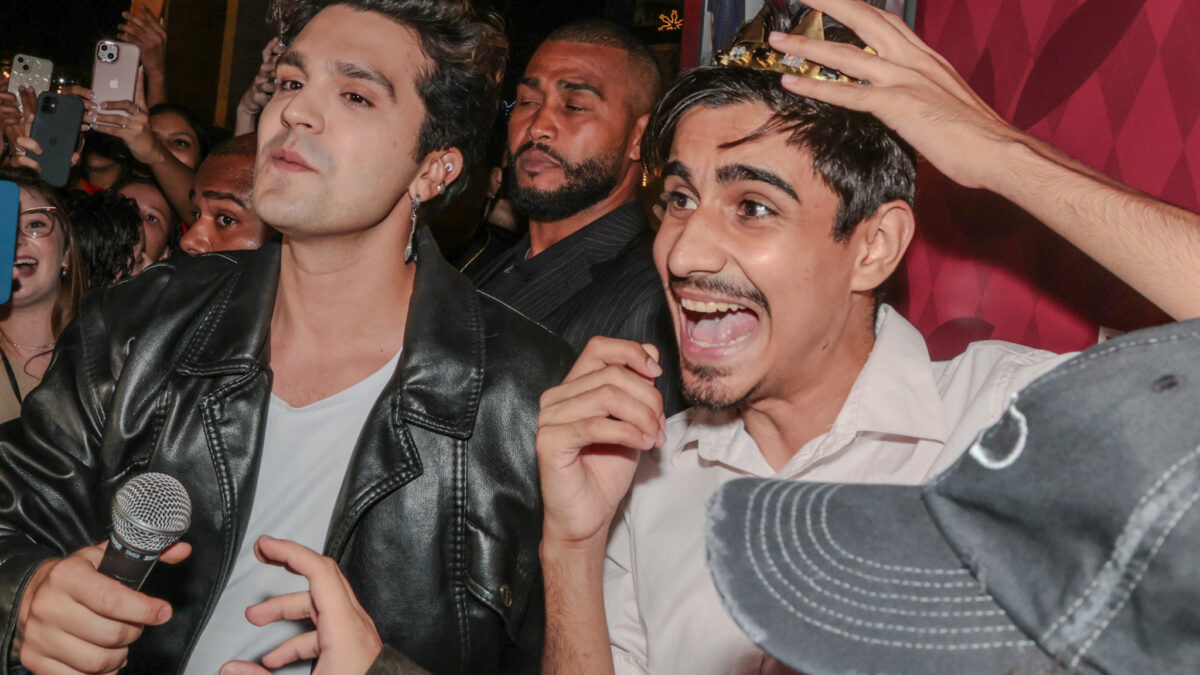 Luan Santana participa de encontro de sósias em São Paulo