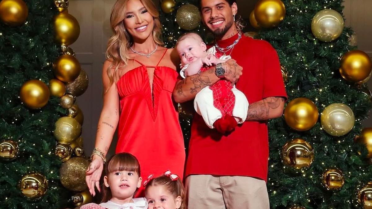 Viginia e Zé Felipe comemoram o Natal em Família (Foto: Reprodução/Instagram)