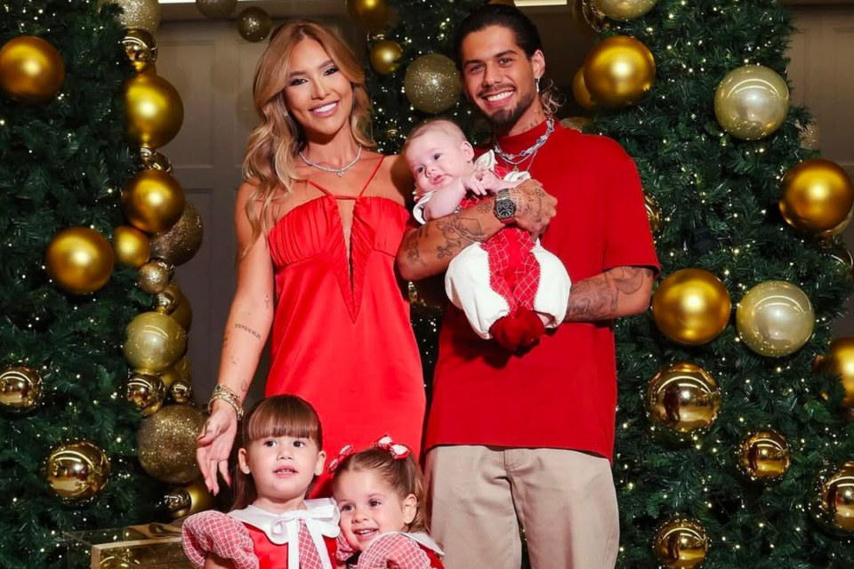 Viginia e Zé Felipe comemoram o Natal em Família (Foto: Reprodução/Instagram)