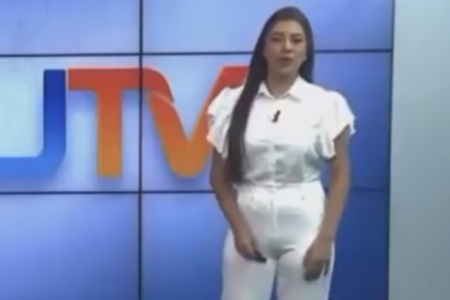 Apresentadora chama turistas de farofeiros (Foto: Reprodução)