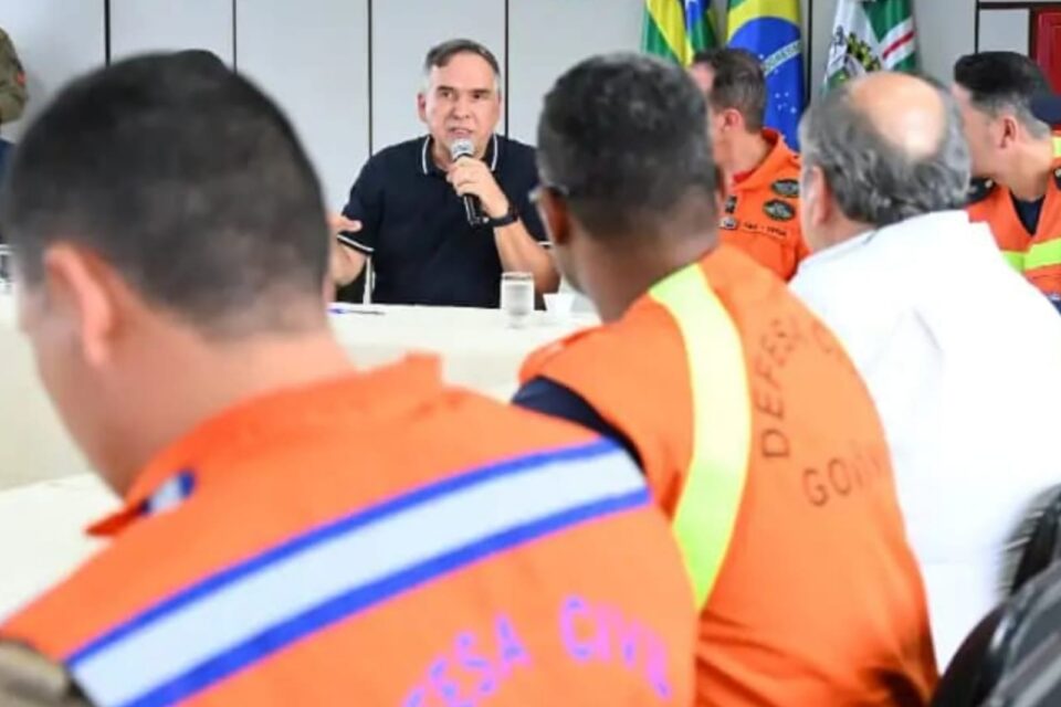 Goiânia cria Gabinete de Crise para enfrentar impactos das chuvas (Foto: Alex Malheiros/Secom Goiânia)