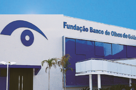 Fundação Banco de Olhos está com o atendimento paralisado desde o início da manhã de segunda-feira (20) (Foto: Reprodução)