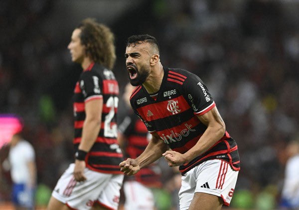 Fabrício Bruno pelo Flamengo. Foto: Reprodução/X