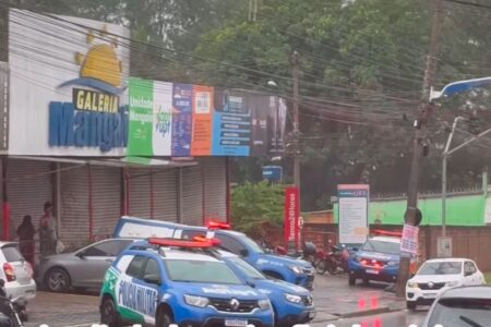 Atirador mata comerciante em galeria do Morada do Sol, em Goiânia Câmeras de segurança registraram o homicídio