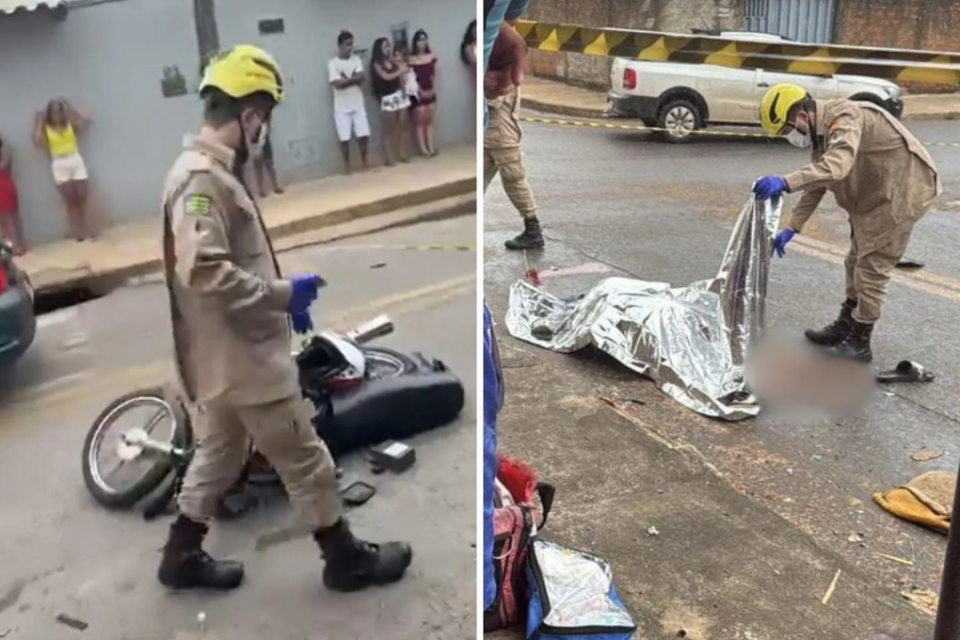 Motociclista morre após acidente no Jardim Nova Esperança, em Goiânia