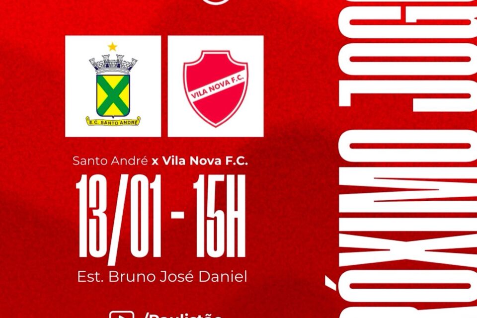 Vila Nova e Santo André segunda fase Copinha