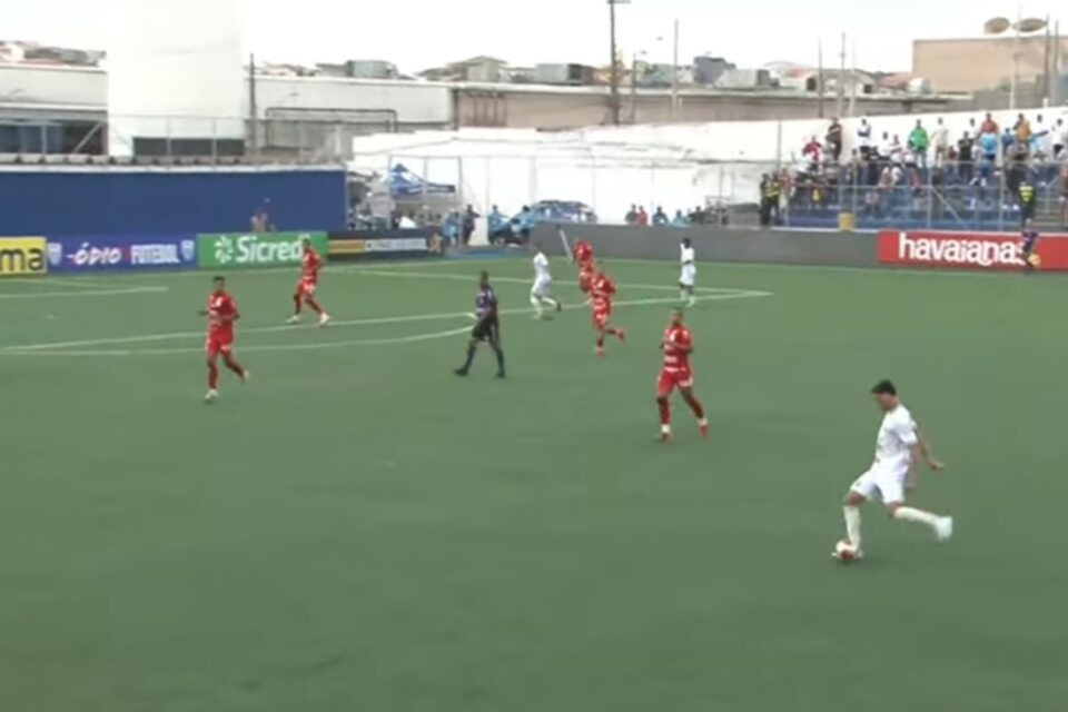 Jogo entre Vila Nova e Aster Itaquá pela Copinha