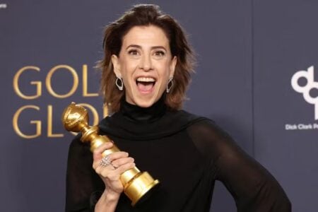 Fernanda Torres vence Globo de Ouro. Foto: Reprodução/X