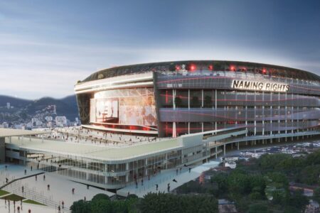 Projeto do estádio do Flamengo