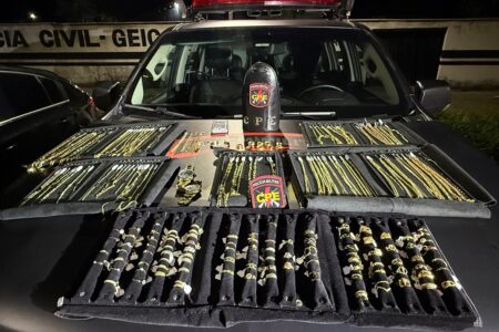 Mulher que roubou joalheria no Mato Grosso é presa enquanto fugia para Goiânia