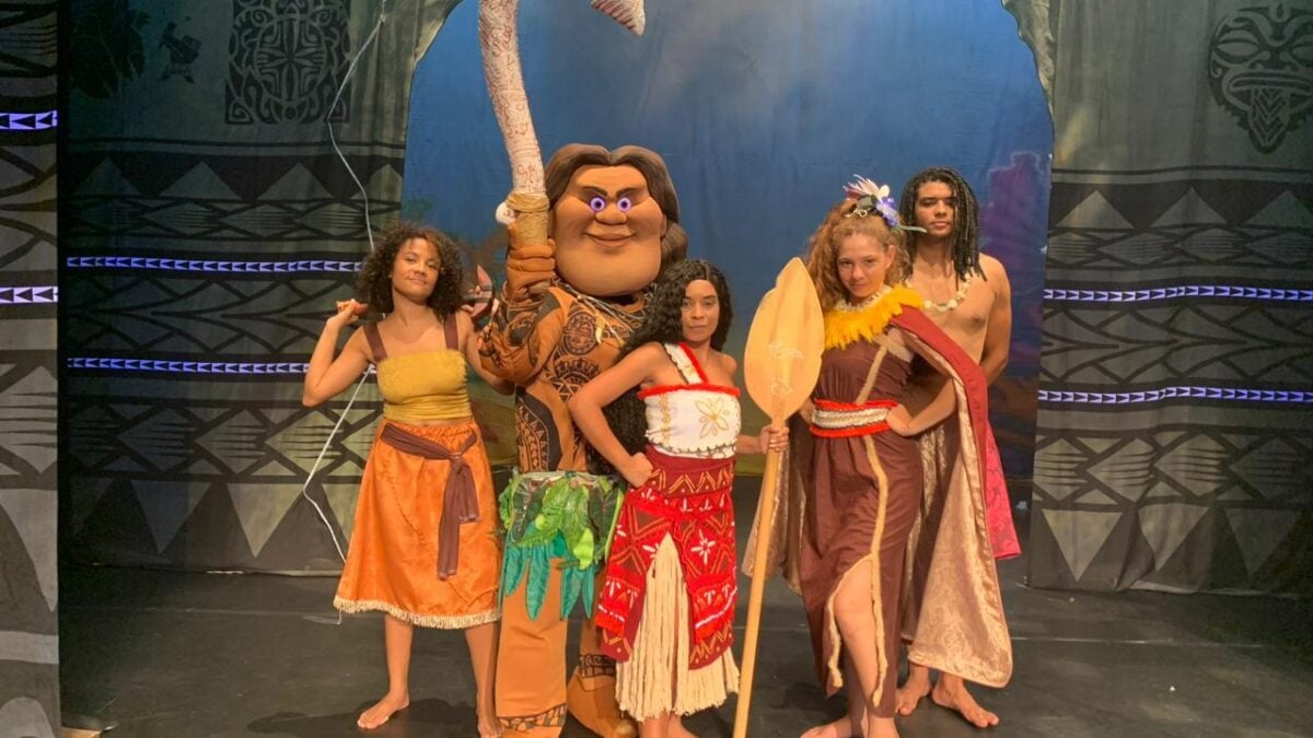 Espetáculo ‘Moana 2’ será apresentado neste final de semana em Goiânia
