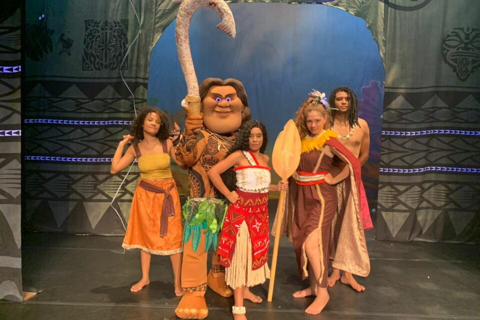Espetáculo ‘Moana 2’ será apresentado neste final de semana em Goiânia