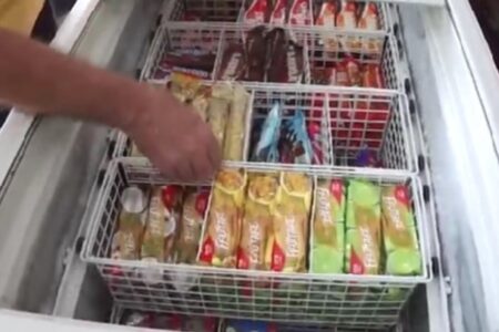 Picolés Kibon com palito premiado (Foto: Reprodução)