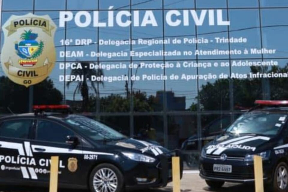 Mulher procurou delegacia em Trindade (Foto: Divulgação/PCGO)