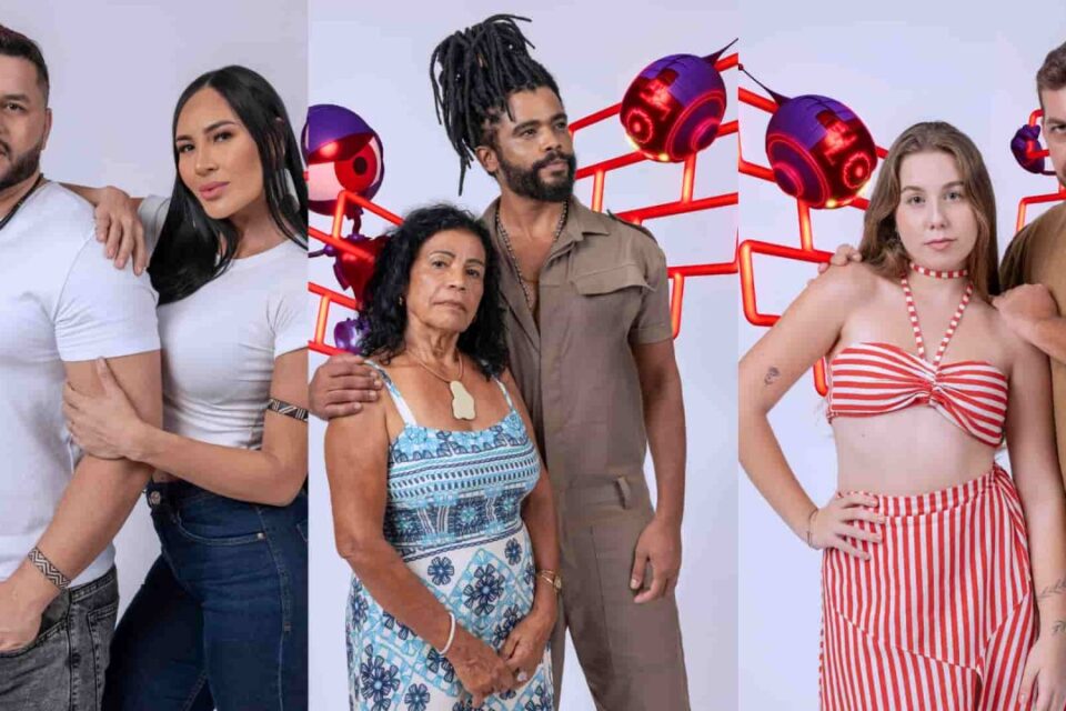 Primeiro Paredão do BBB 25 tem Arleane e Marcelo, Edilberto e Raissa, e Diogo e Vilma