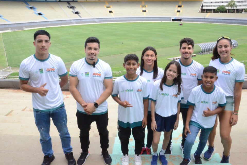 Atletas do programa Pró-Atleta