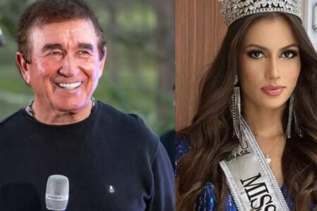Casório está marcado para o dia 15 de março Calita Franciele Noiva de Amado Batista gasta R$ 150 mil em procedimento antes de casamento