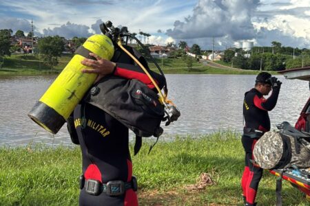 Bombeiros encontram corpo desaparecido em lago de Nerópolis no domingo