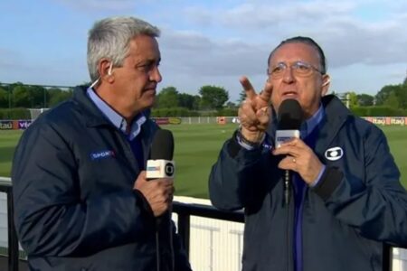 Mauro Naves e Galvão Bueno: a dupla está de volta (Foto: reprodução)