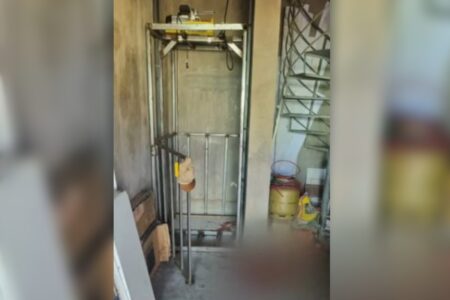 Elevador cai e deixa três feridos em Rio Verde