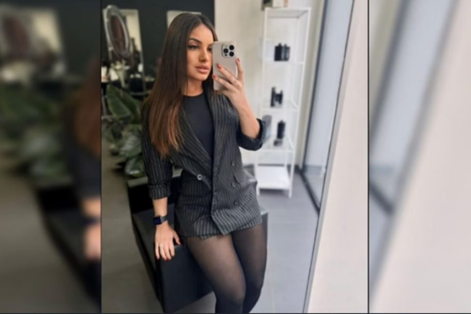 Taiany Caroline Martins Matos, de 32 anos, que caiu do quarto andar de um prédio na Holanda (Foto: Reprodução)