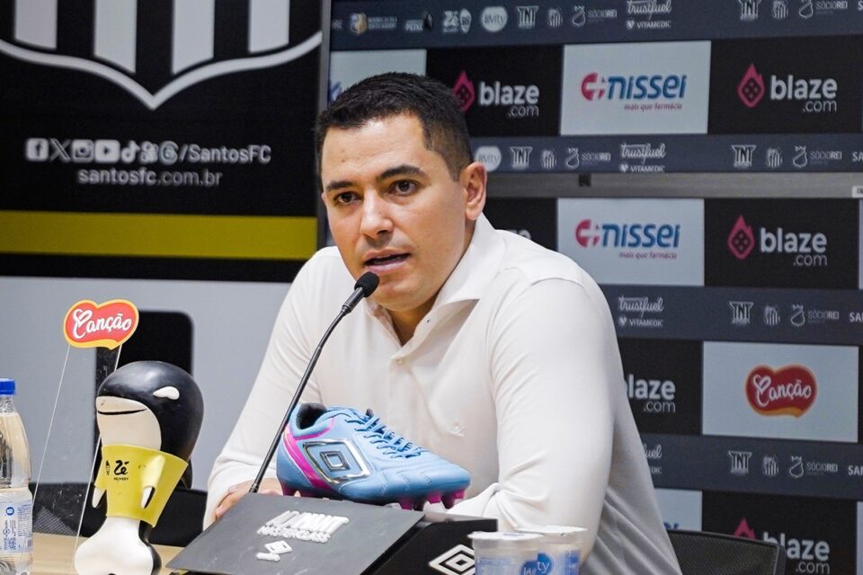 CEO do Santos, Pedro Martins