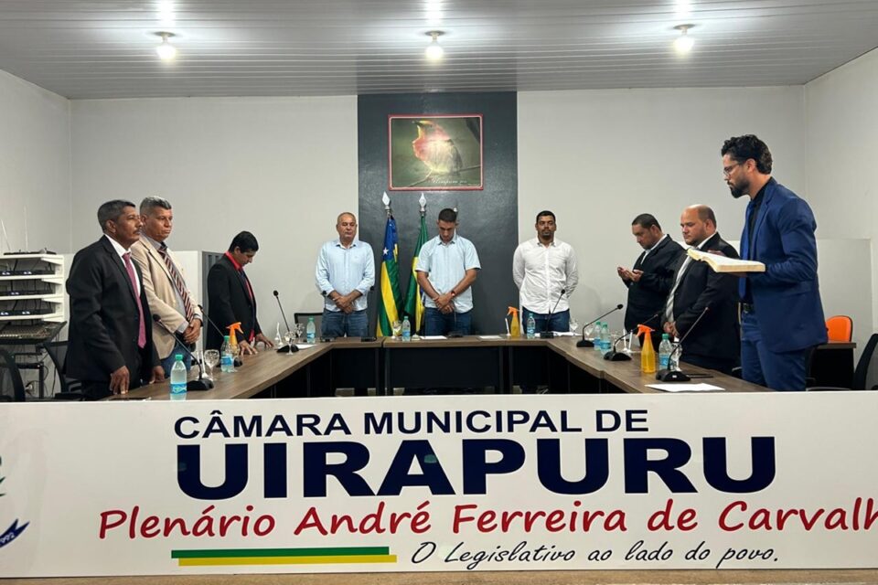Vereadores de Uirapuru boicotaram votação da nova mesa diretora, diz presidente