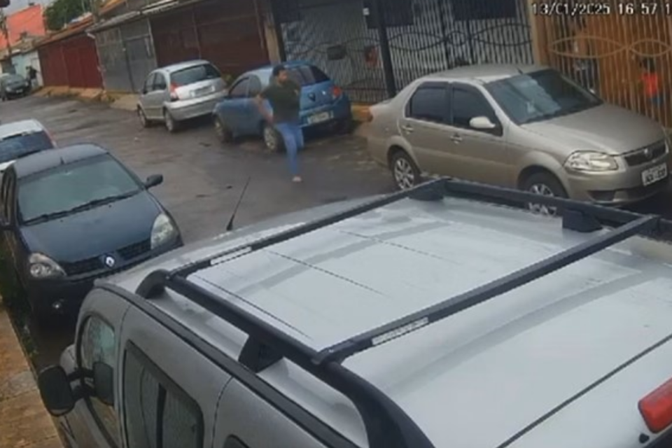 Homem foge depois de tentar matar ex-mulher e de envenenar filhos pequenos (Foto: Reprodução)