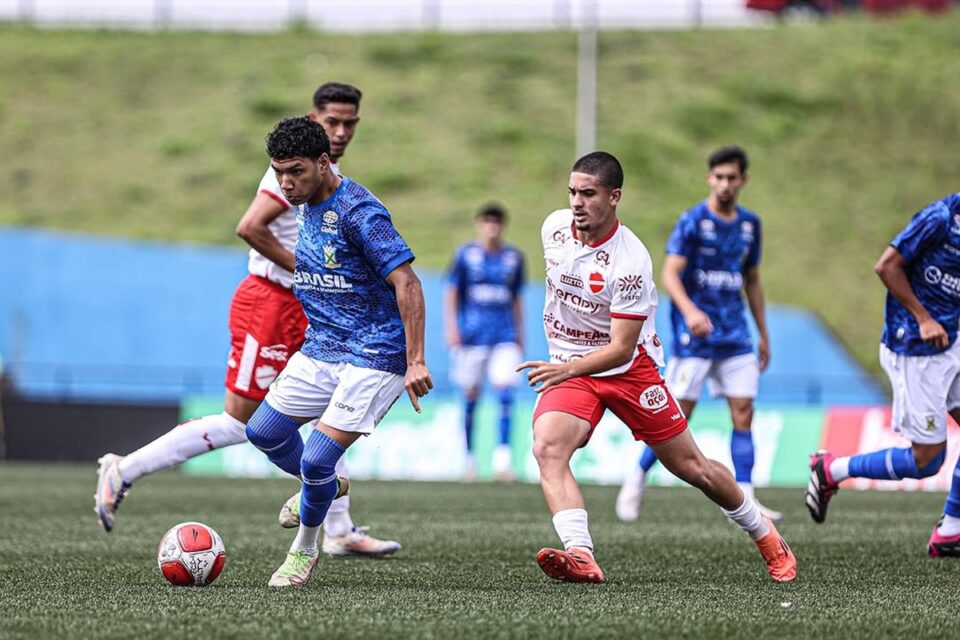 Jogo entre Vila Nova e Santo André na Copinha