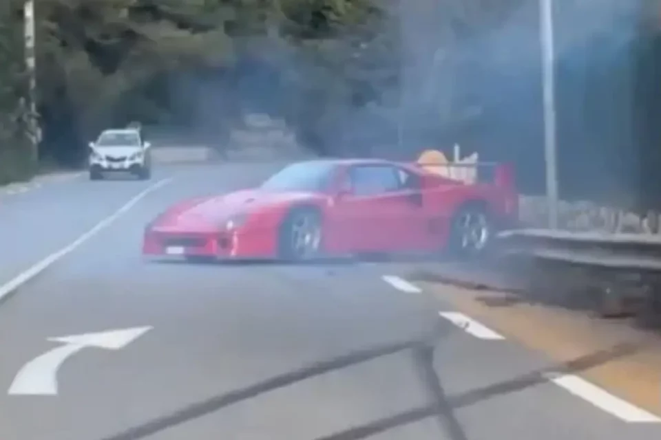 Ferrari do piloto da Fórmula 1, Lando Norris