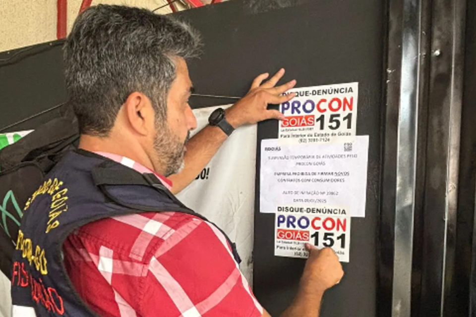 Empresa fica proibida de fazer novos contratos (Foto: Divulgação/Procon GO)