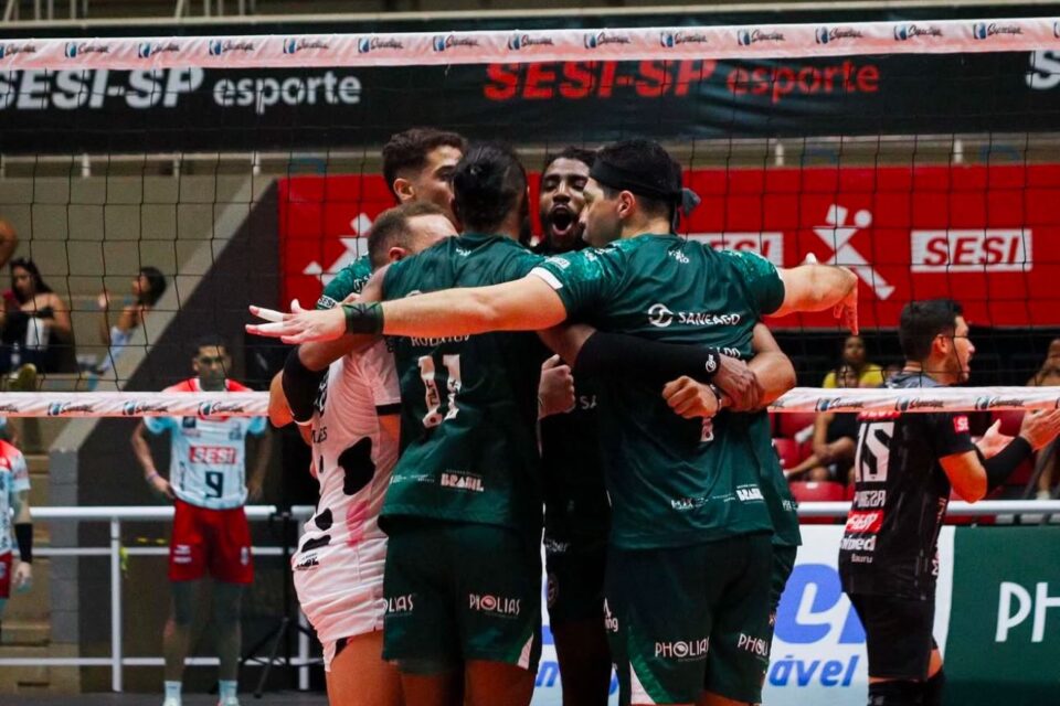 Saneago Goiás perde para Sesi Bauru