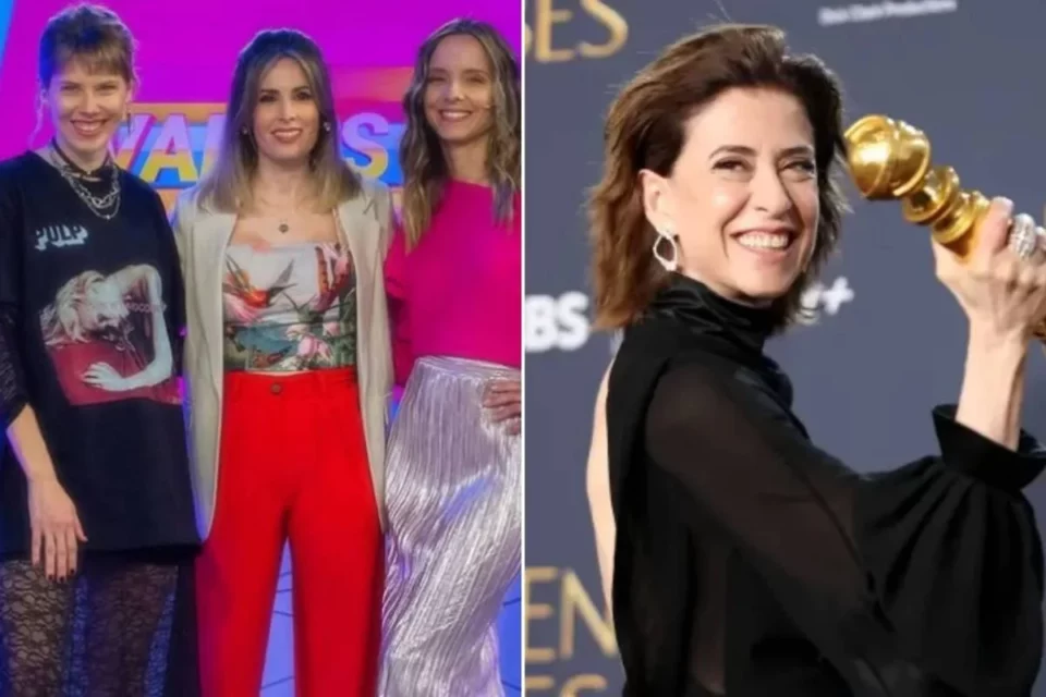 Apresentadora argentina vira alvo de críticas após comentário sobre Fernanda Torres