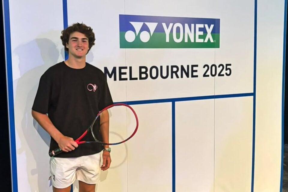 João Fonseca em evento na Austrália