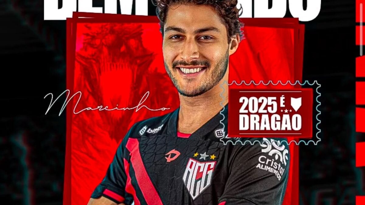 Marcinho é anunciado no Atlético Goianiense