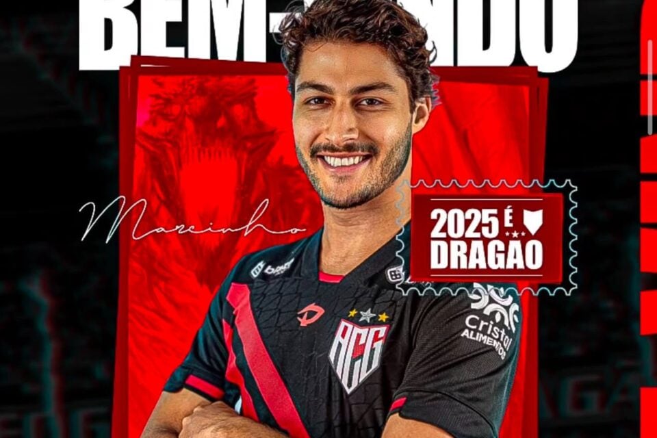 Marcinho é anunciado no Atlético Goianiense