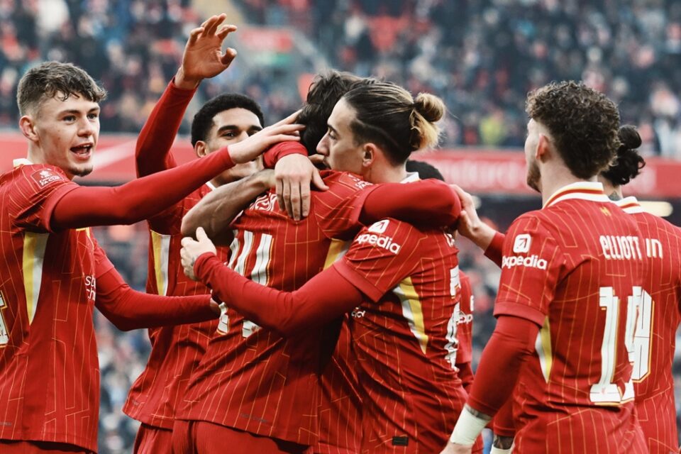 Liverpool vence na Copa da Inglaterra