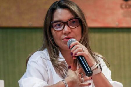 Primeira-dama Janja da Silva: movimento no governo (Foto: Agência Brasil)