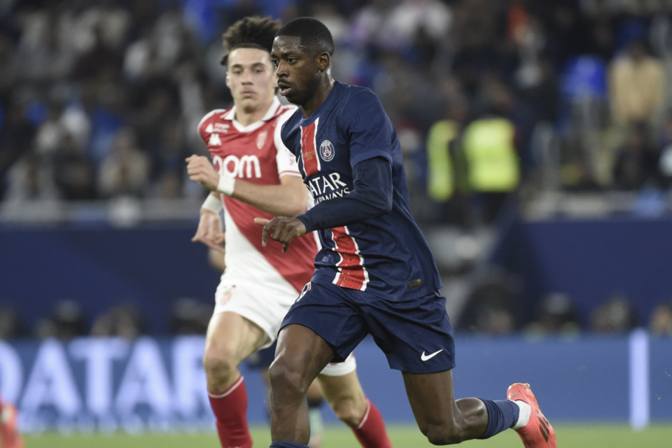 Partida entre PSG e Monaco na Supercopa da França