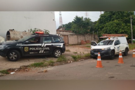 O proprietário da lavanderia foi preso em flagrante (Foto: Divulgação Equatorial)