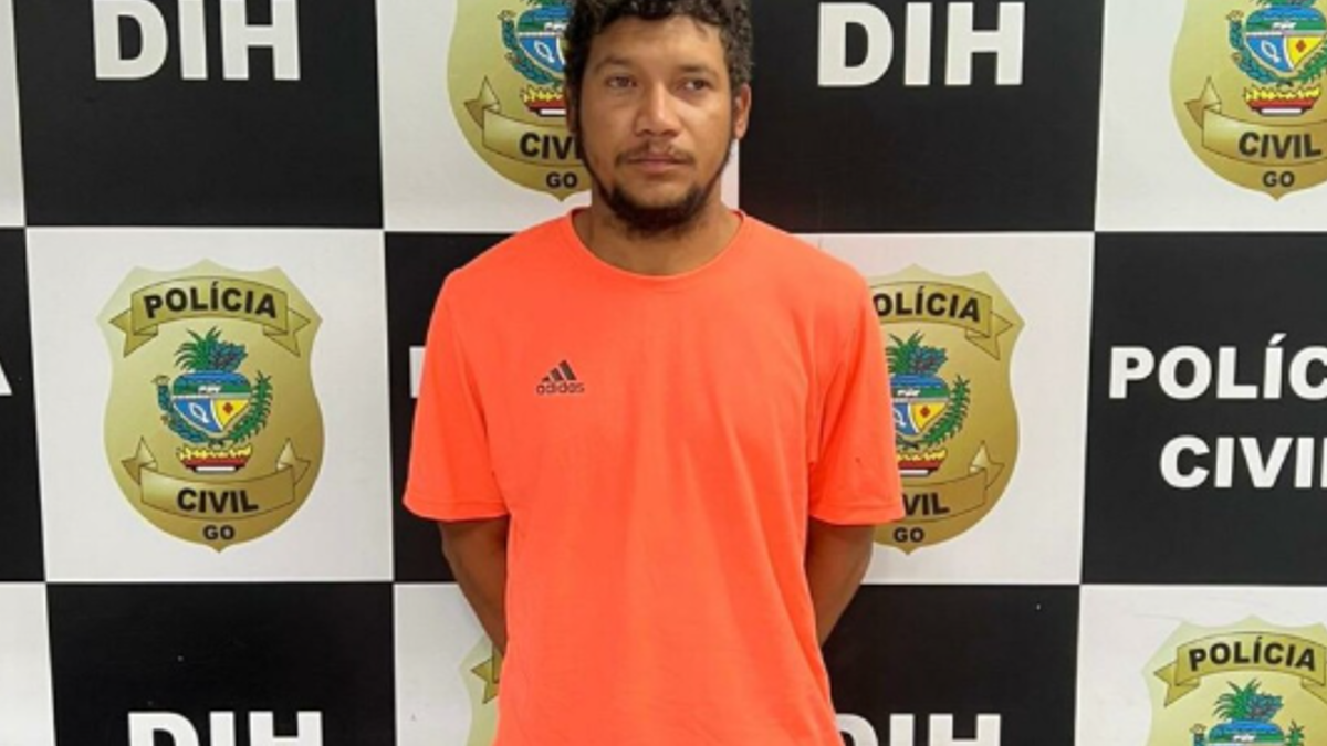 Luís Antônio Ferreira Fernandes foi preso apontado como o segundo envolvido na morte de Gilvan Ostemberg (Foto: Divulgação PCGO)